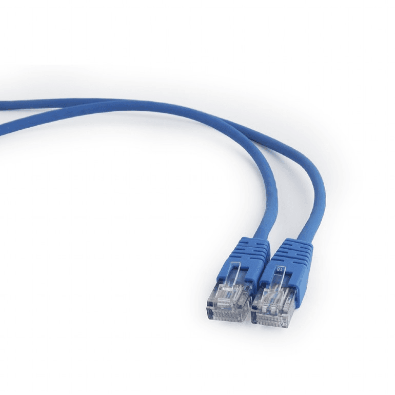 Patchcord Gembird U/UTP 5e RJ45 / RJ45 1,5 m modrý PP12-1.5M/B