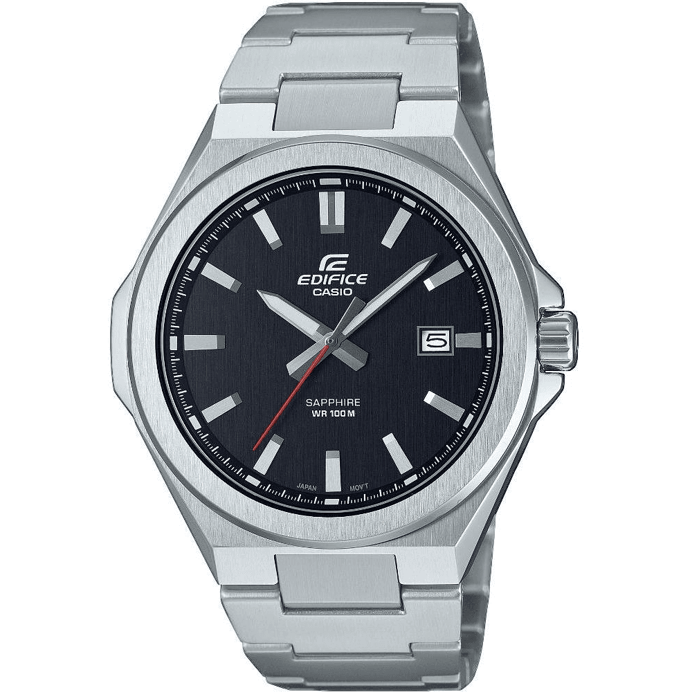 Casio EFB-108D-1AVUEF pánske hodinky vodoodolné zafírové sklo dátum oceľ
