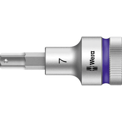 WERA NÁSTRČNÁ KĽÚČ 1/2'' 8740 HEX HF 7,0x60mm