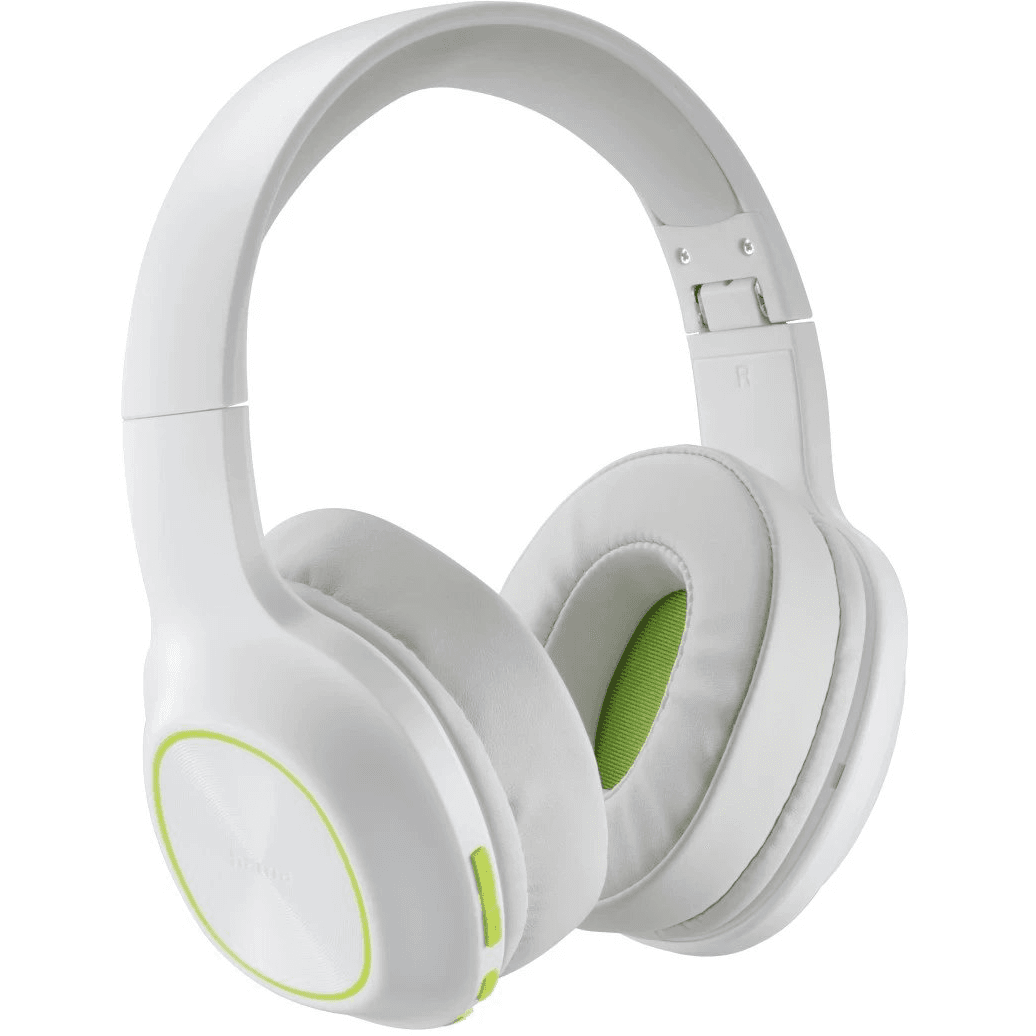 Hama Spirit Calypso III Slúchadlá s mikrofónom Bezdrôtový Pres hlavu Hovor / hudba Bluetooth Zelená, Biela