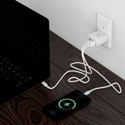 Adaptér SKROSS 65W GaN USB A+C
