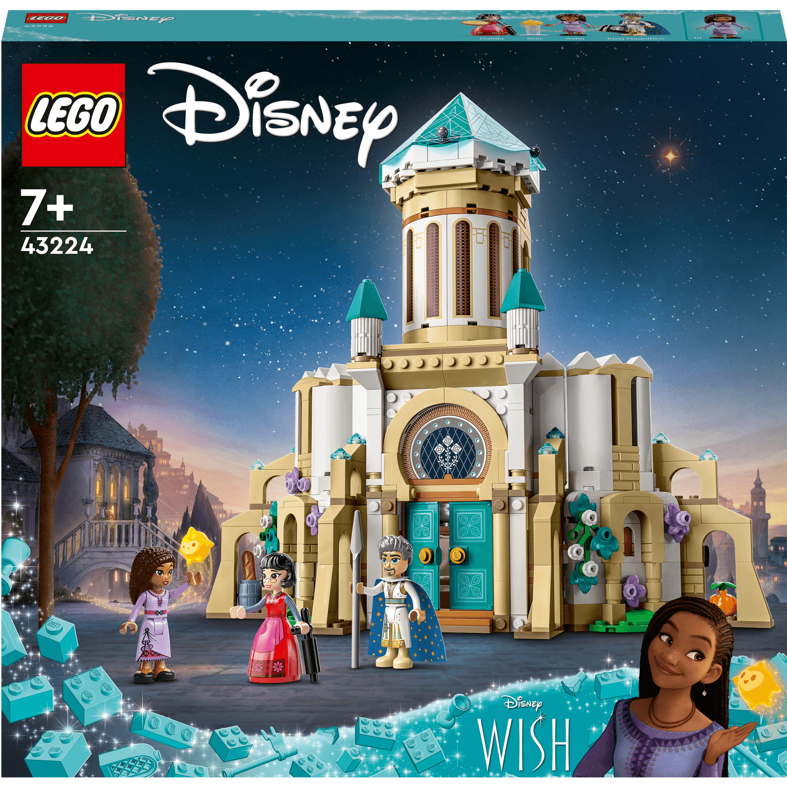 LEGO Disney 43224 Hrad kráľa Magnifica