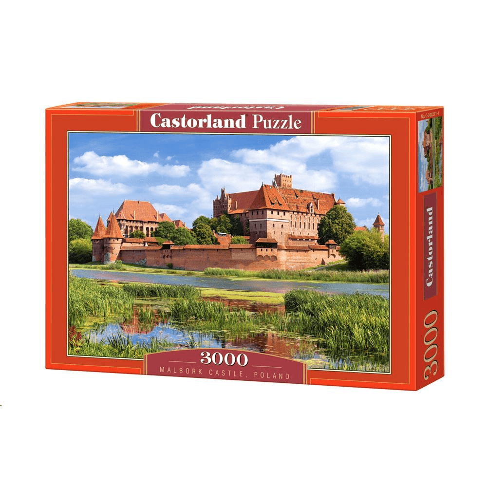 Castorland Malbork Castle, Poland 3000 pcs Puzzle 3000 kusov Krajinka