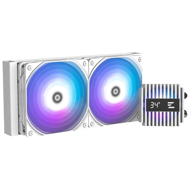 Zalman Alpha2 A24 Biely 240mm - Efektívne vodné chladenie s RGB