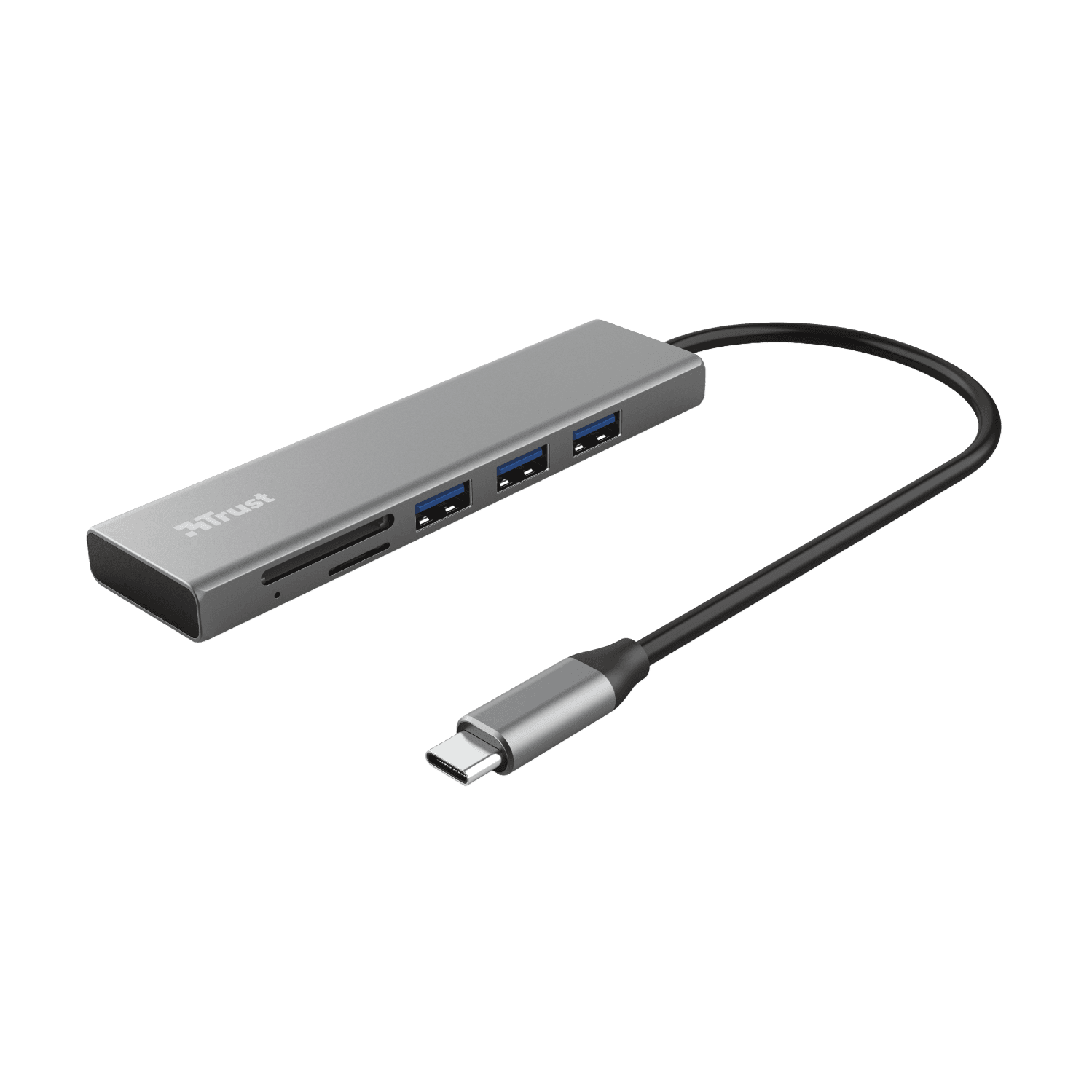 Trust Halyx USB 3.2 Gen 1 (3.1 Gen 1) Type-C 104 Mbit/s Hliník