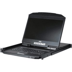 ATEN CL3116 racková konzola 47 cm (18.5") 1366 x 768 px Kov, Plast Čierna 1U