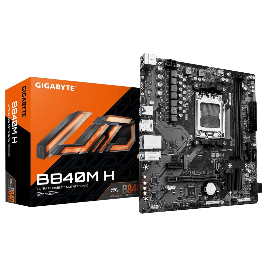 GIGABYTE B840M H základná doska AMD B840 Pätica AM5 micro ATX