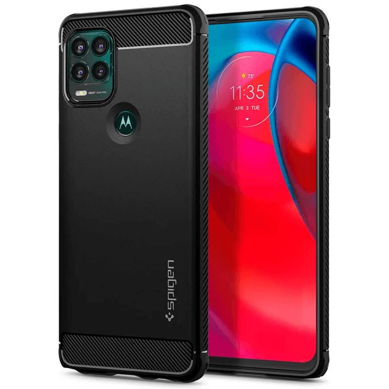 Kryt Spigen pre Motorola Moto G Stylus 5G čierny