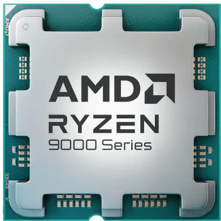 Procesor AMD Ryzen 5 9600X, 6 jadier, 12 vláken, 5,4 GHz, AM5