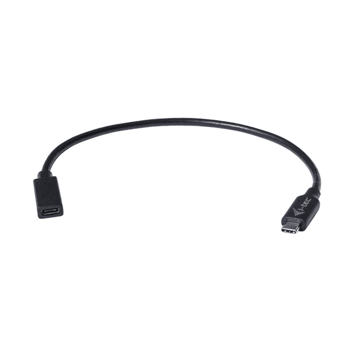 i-tec C31EXTENDCBL USB kábel 0,3 m USB 3.1 Type-C Čierna