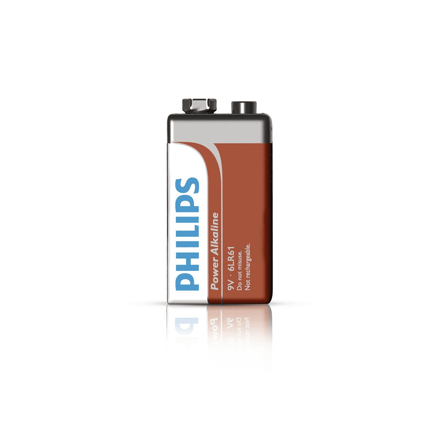 Philips Power Alkaline 6LR61P1B/10 baterka Batéria na jedno použitie 6LR61, 9V Alkalický