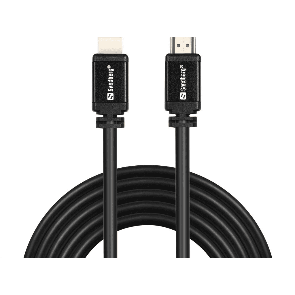 Sandberg HDMI 2.0 19M-19M, 2m HDMI kábel Typ HDMI (štandard) Čierna