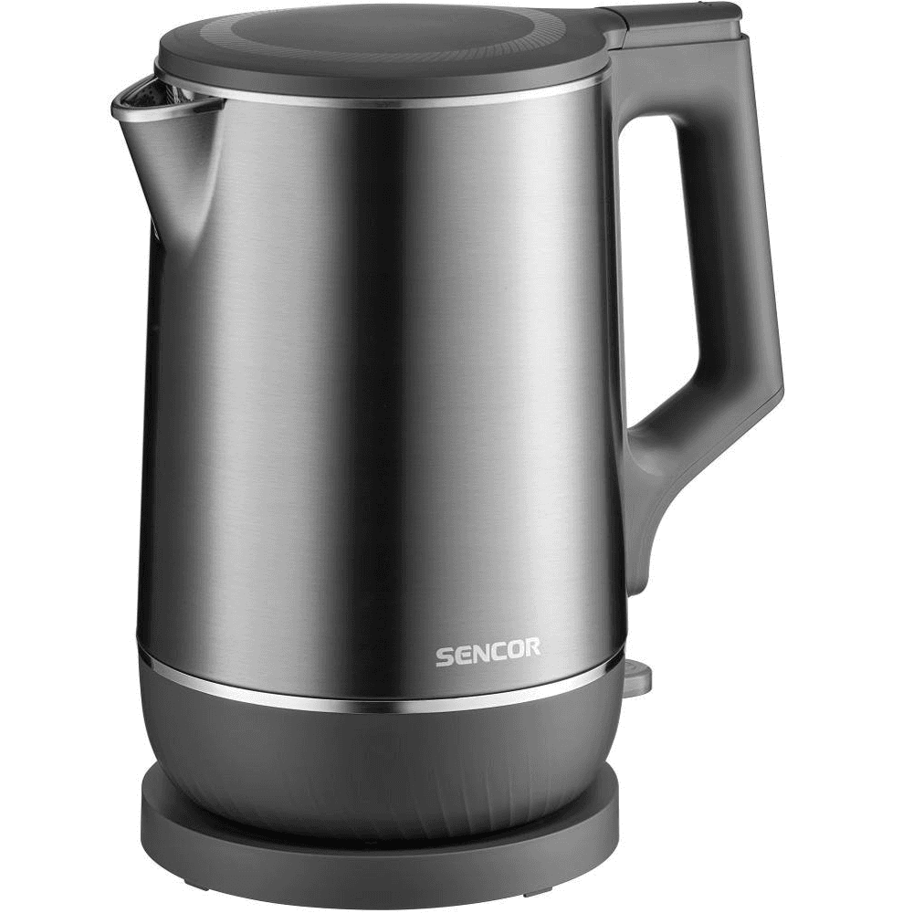 Elektrická kanvica Sencor SWK 0800GY 1800 W 1,7 l strieborná/šedá