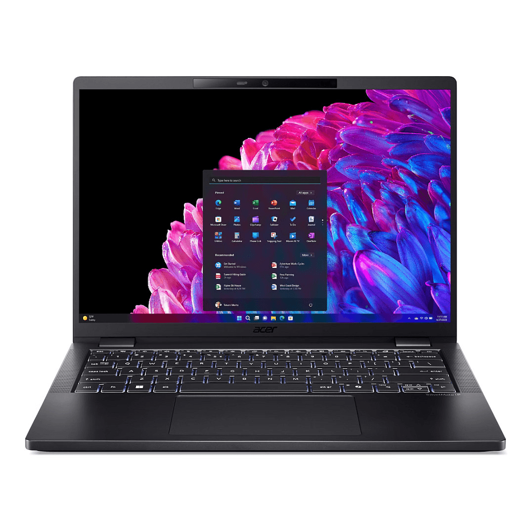 Laptop Acer TravelMate P6 TMP614-73-TCO-58ZV čierny 32 GB RAM 1 TB SSD