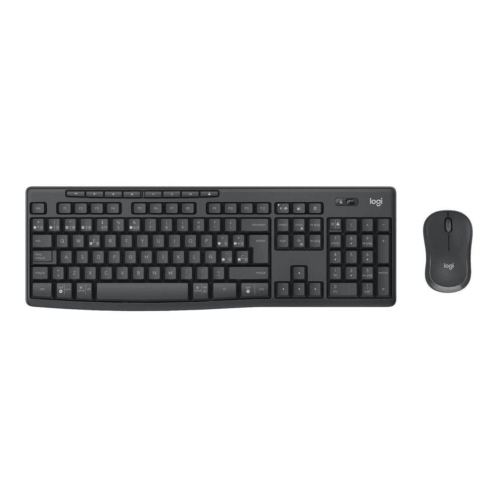 Logitech MK370 Combo for Business klávesnica Obsahuje myš RF Wireless + Bluetooth QWERTY US International Grafit