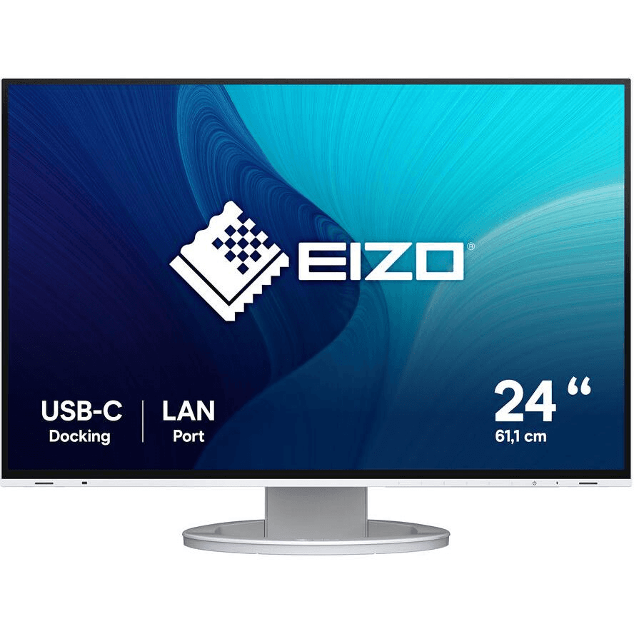EIZO FlexScan EV2495-WT LED display 61,2 cm (24.1") 1920 x 1200 px WUXGA Biela