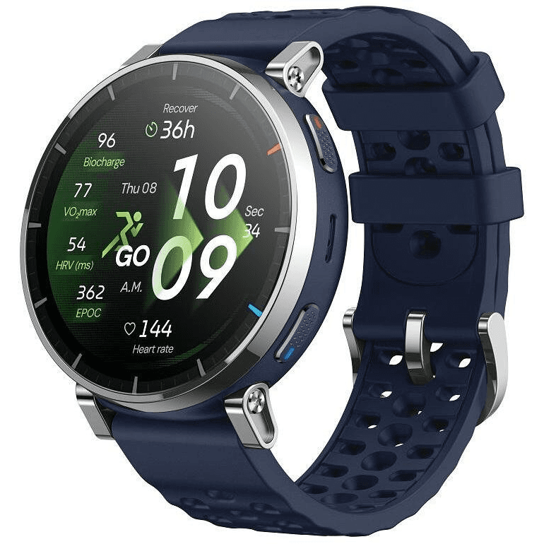 Amazfit W2558GL2N inteligentné hodinky / športové hodinky 3,35 cm (1.32") AMOLED Digitálny 466 x 466 px Dotyková obrazovka Strieborná GPS