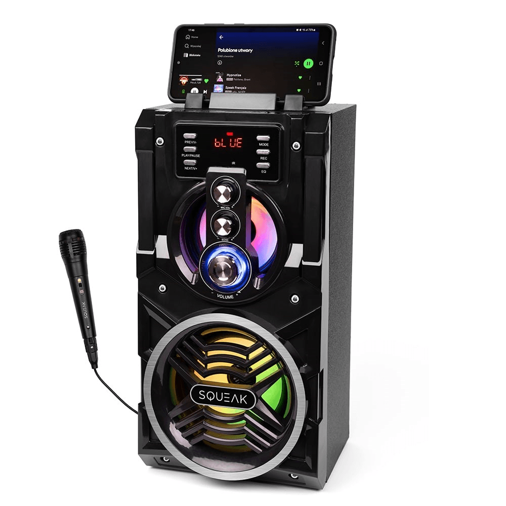Prenosný reproduktor BOOMBOX 850W BT-5 RADIO FM KARAOKE STĹPEC +MIKROFON