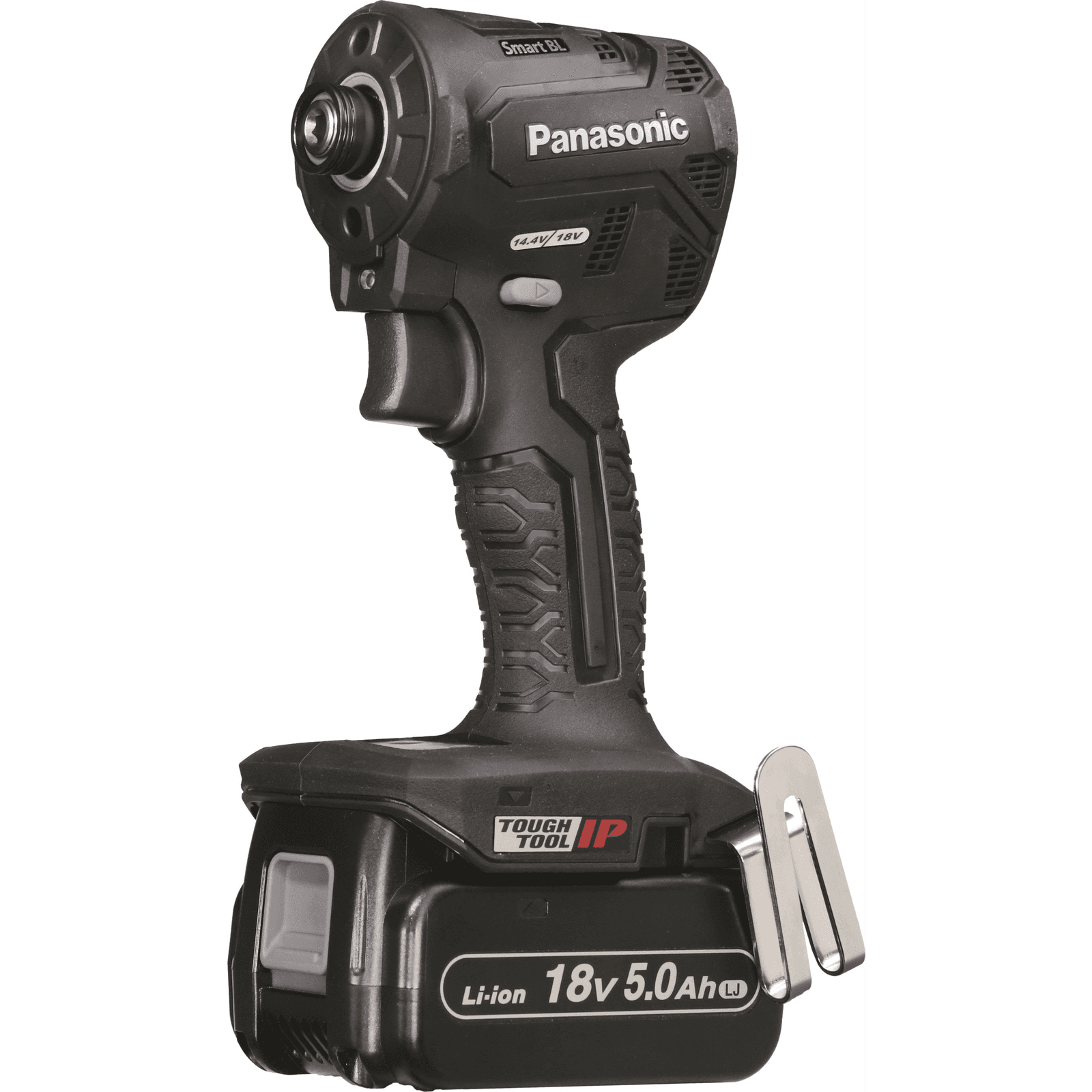 Rázový uťahovák 18V Panasonic EY1PD1 + nabíjačka + 2 x batéria 18 V / 5,0