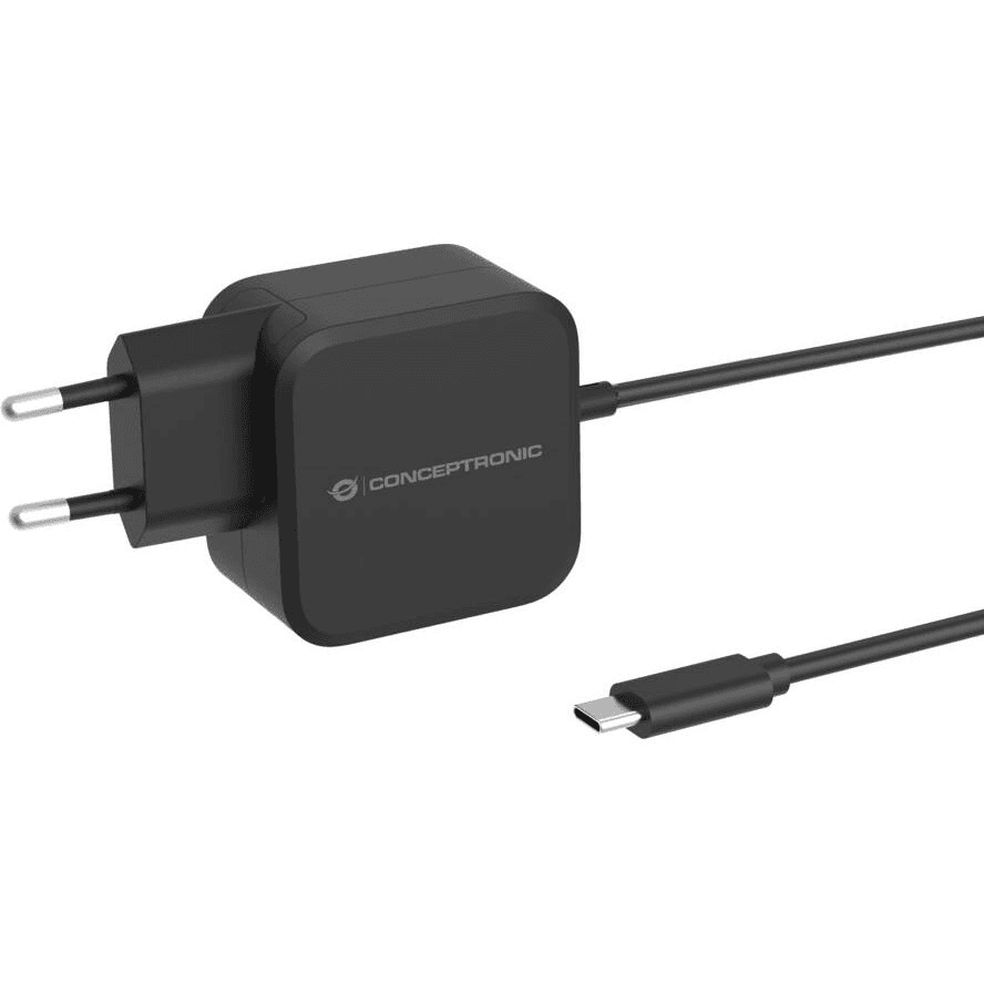 Conceptronic OZUL04BE nabíjačka na PDA a mobilné telefóny Univerzálne Čierna AC Vnútorný
