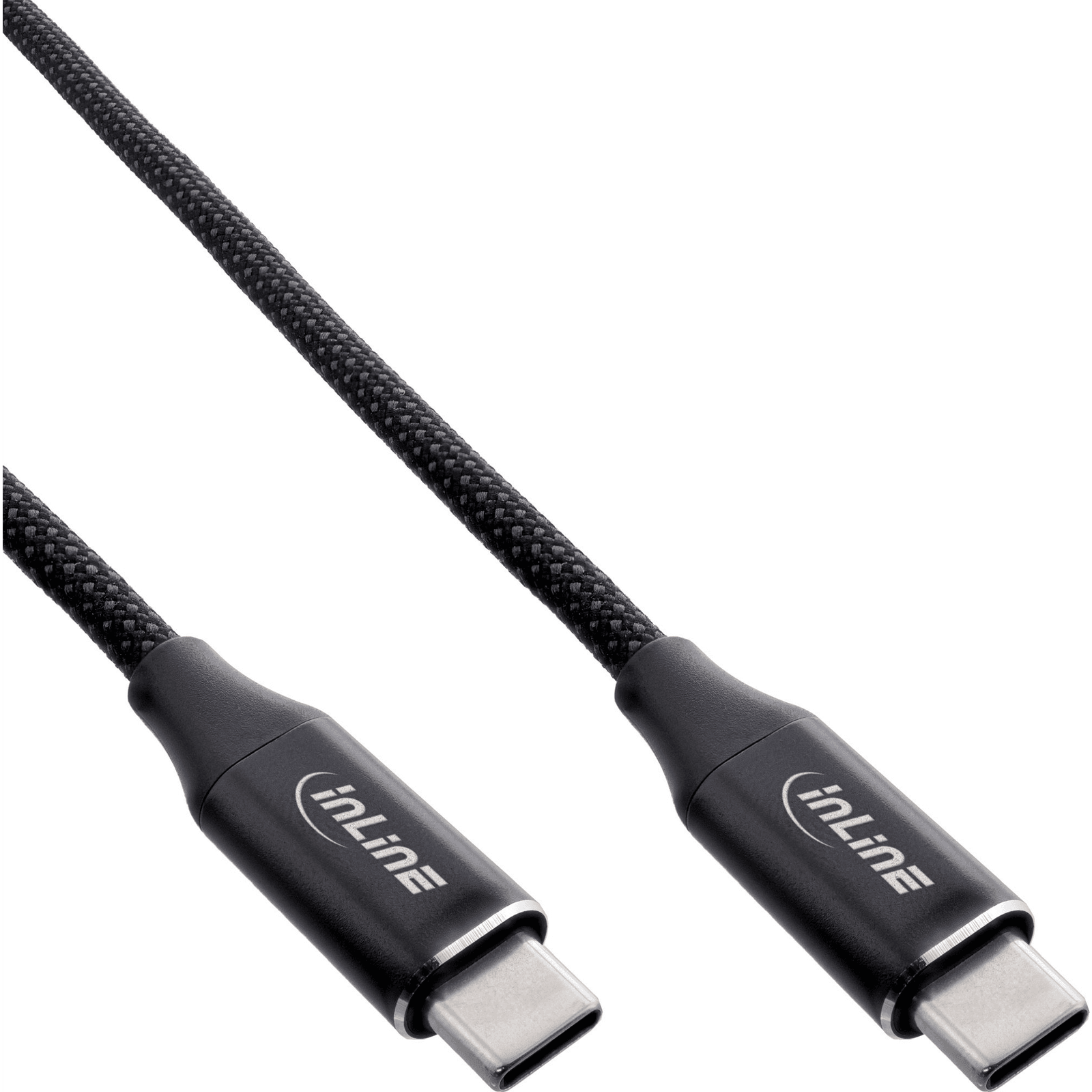 InLine 35884 USB kábel USB 2.0 1,5 m USB C Čierna