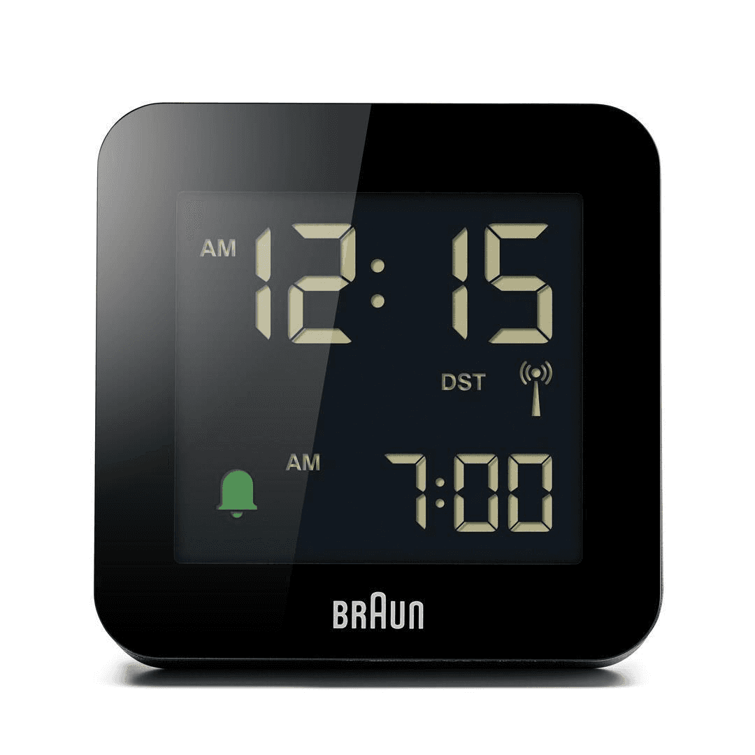 Braun BC09-DCF Digitálny budík Čierna