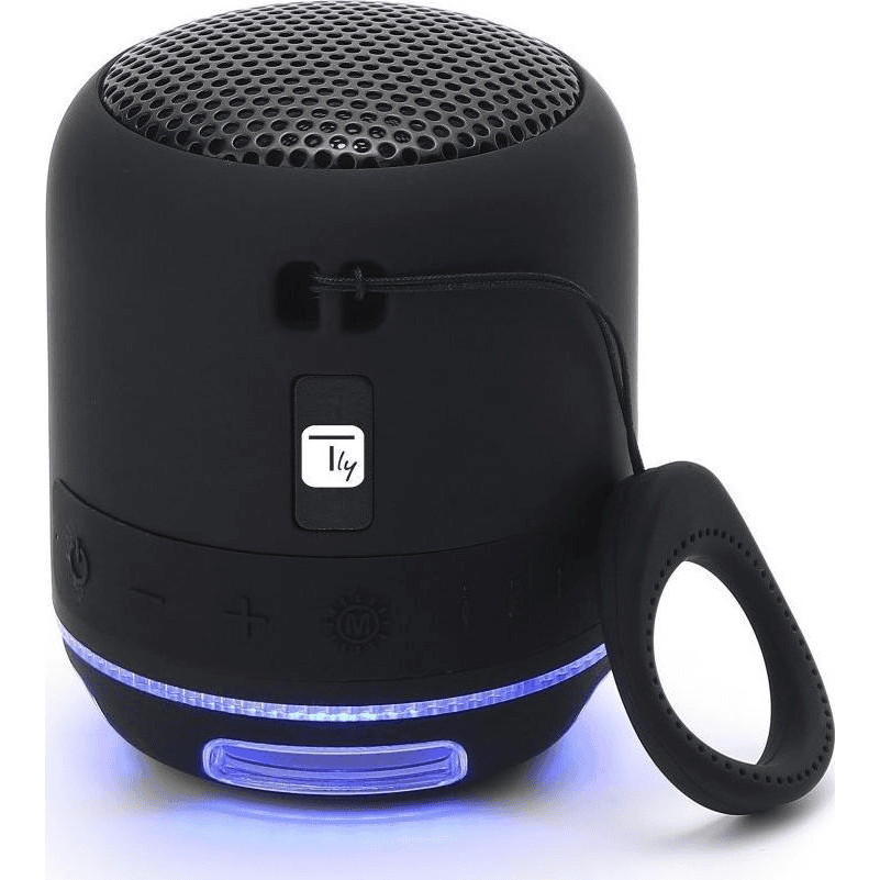 Techly ICASBL94BK prenosný a párty reproduktor Čierna 5 W
