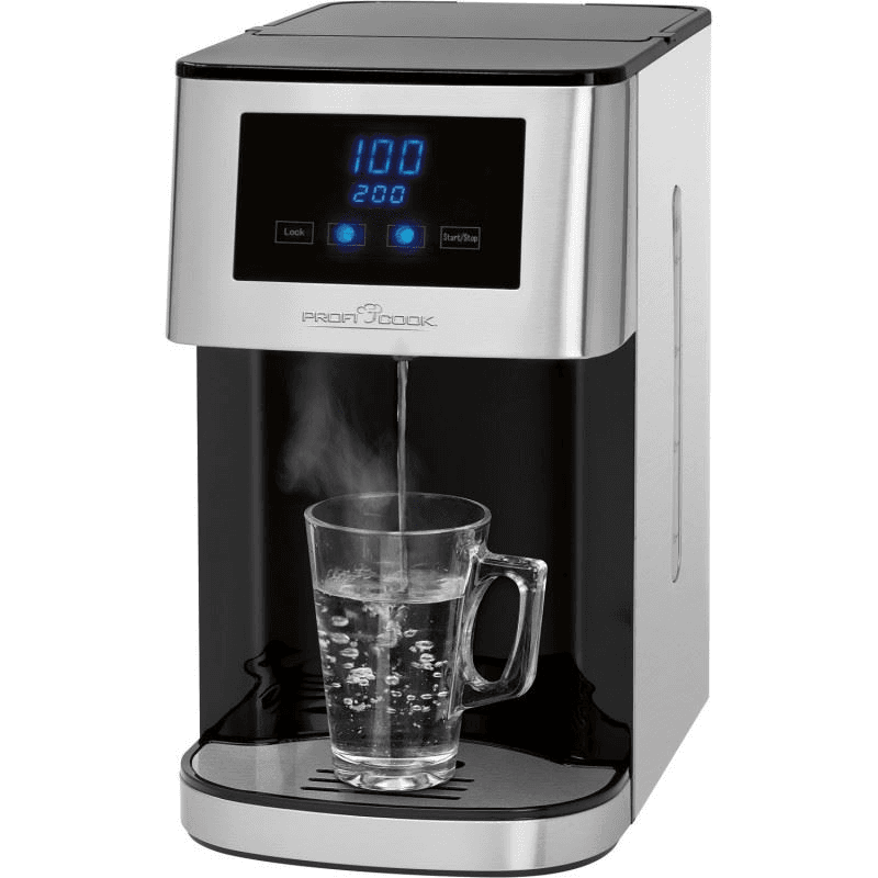 Rýchlovarná kanvica Profi Cook PC-HWS 1168 2600 W 2,2 l strieborná/sivá