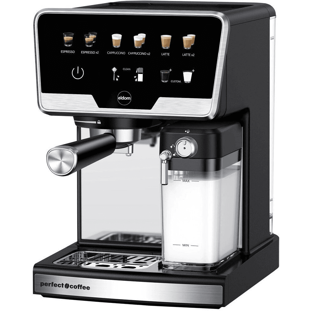 Pákový kávovar kávovar na espresso Eldom ECK1 1530 W strieborný/sivý