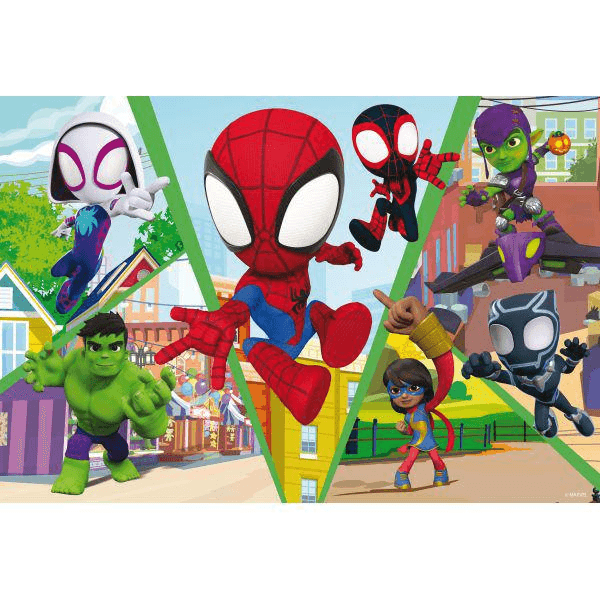 Dvojstranné puzzle Spidey 24