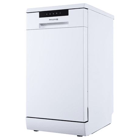 Voľne stojaca umývačka riadu 45cm 6 programov 10 súprav Philco Aquastop