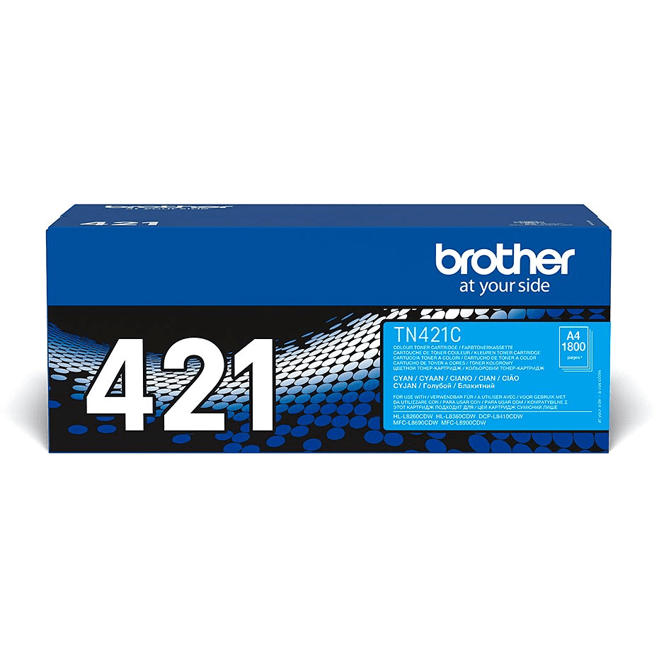 Brother TN-421C toner 1 kusov Originál Azúrová