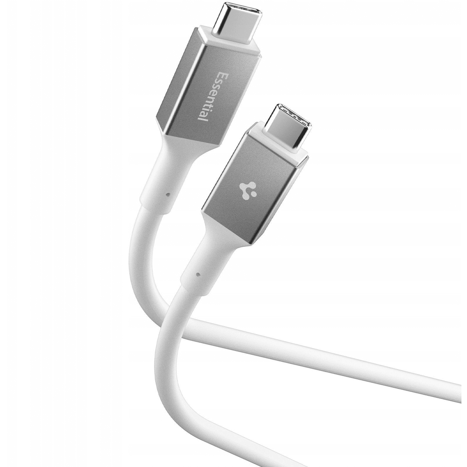 Kábel USB-C na USB-C, Spigen Essential EB10020CC, 100W, 5 Gb/s, PD, 2 m