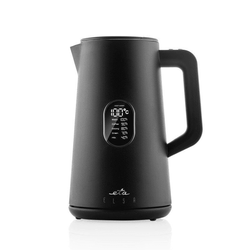 Rýchlovarná kanvica ETA Elsa 1800 W 1,5 l čierna