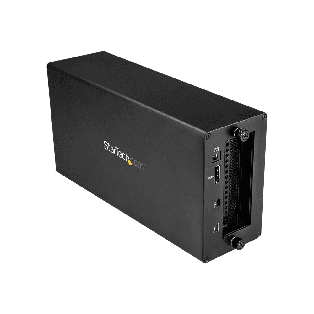 StarTech.com TB31PCIEX16 dokovacia stanica a replikátor portov Kábel Thunderbolt 3 Čierna