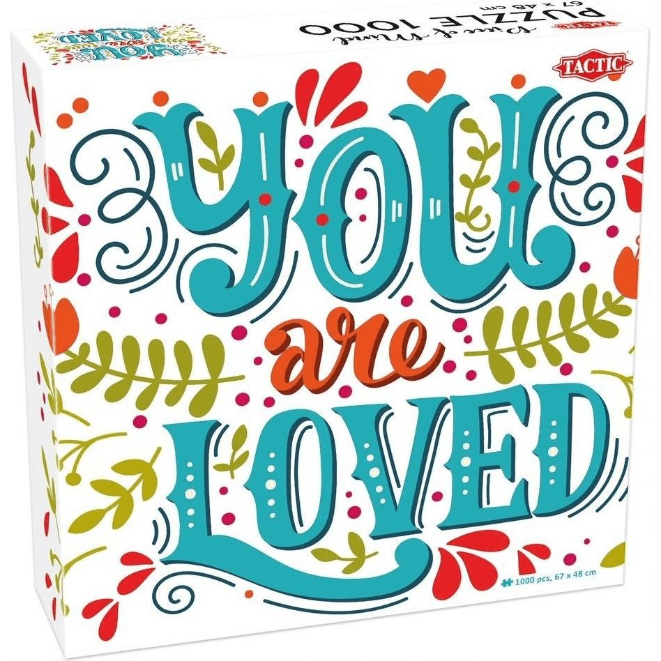 Tactic You are Loved 1000 pcs Puzzle 1000 kusov Umenie