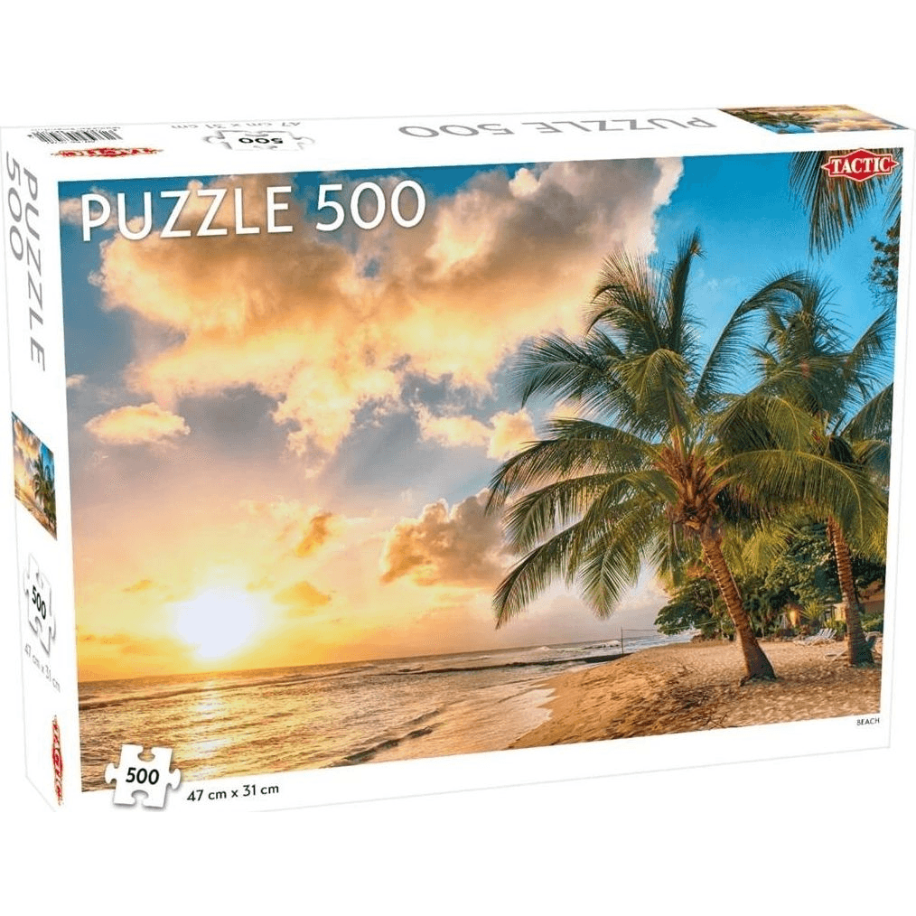 Tactic Landscape: Beach - 500pcs Puzzle 500 kusov Krajinka