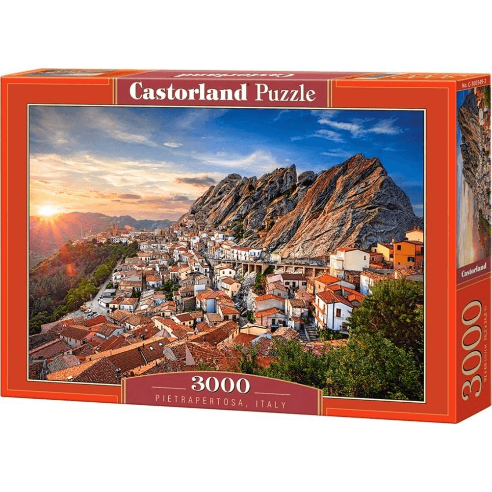 Castorland Pietrapertosa, Italy 3000 pcs Puzzle 3000 kusov Mesto