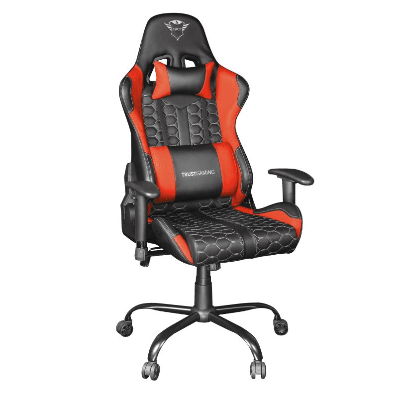 Trust GXT 708R Resto Univerzálna herná stolička Čierna, Červená