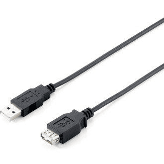 Equip 128852 USB kábel 5 m USB 2.0 USB A Čierna