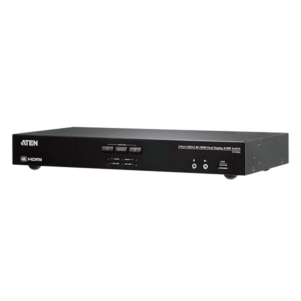 ATEN CS1842-AT-G KVM prepínač Čierna