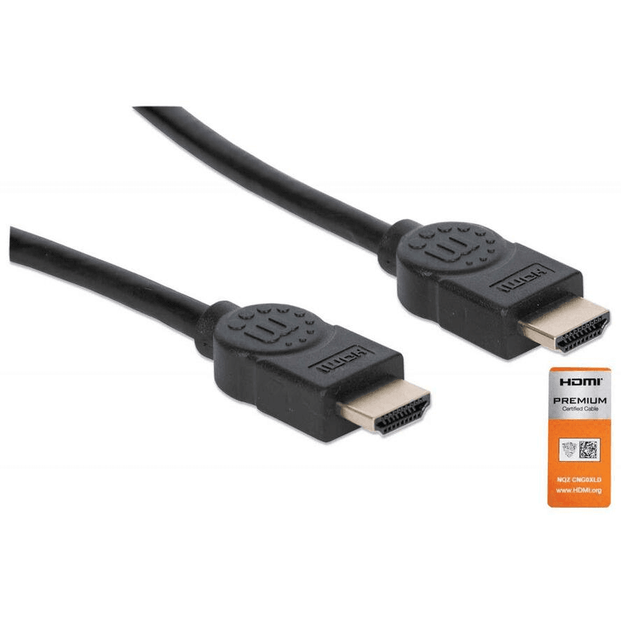 Manhattan 355346 HDMI kábel 1,8 m Typ HDMI (štandard) Čierna