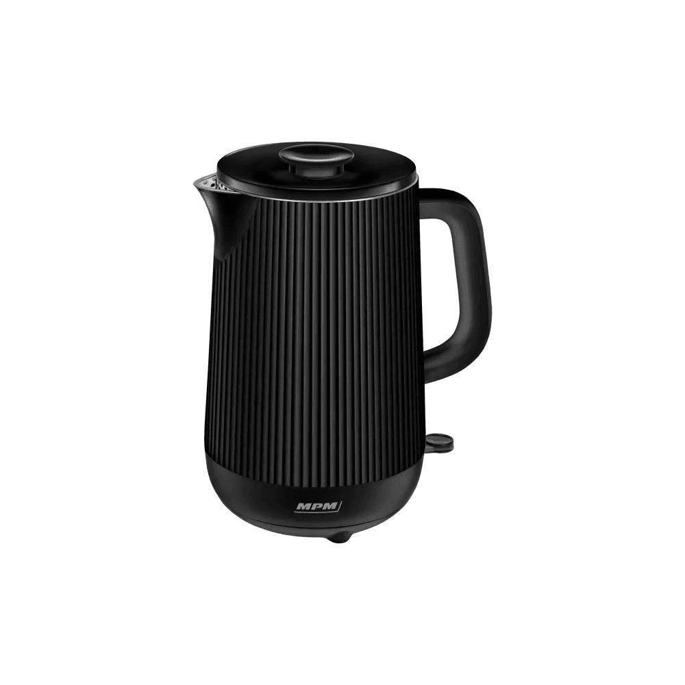 Rýchlovarná kanvica bezdrôtová MPM MCZ-115/C dvojité steny čierna