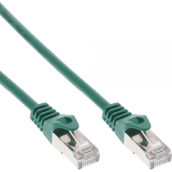 InLine 71507G sieťový kábel Zelená 7 m Cat5e F/UTP (FTP)