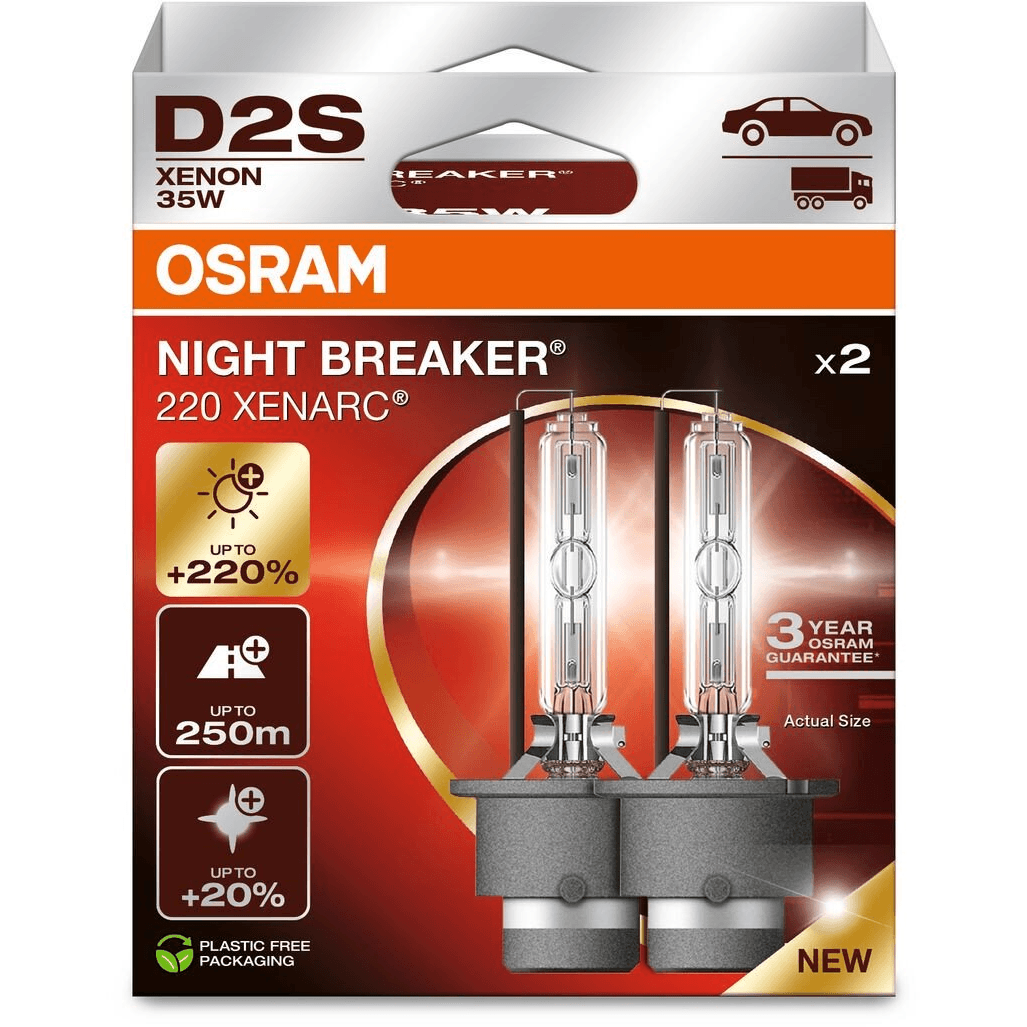 Žiarovky Osram Xenarc Night Breaker 220 D2S 35 W 2 ks