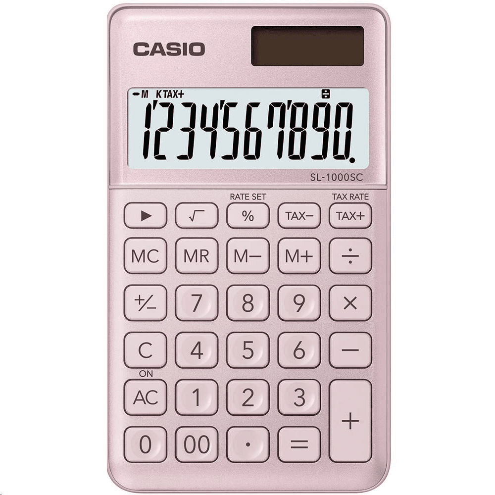 Kancelárska kalkulačka Casio SL-1000SC-PK-B