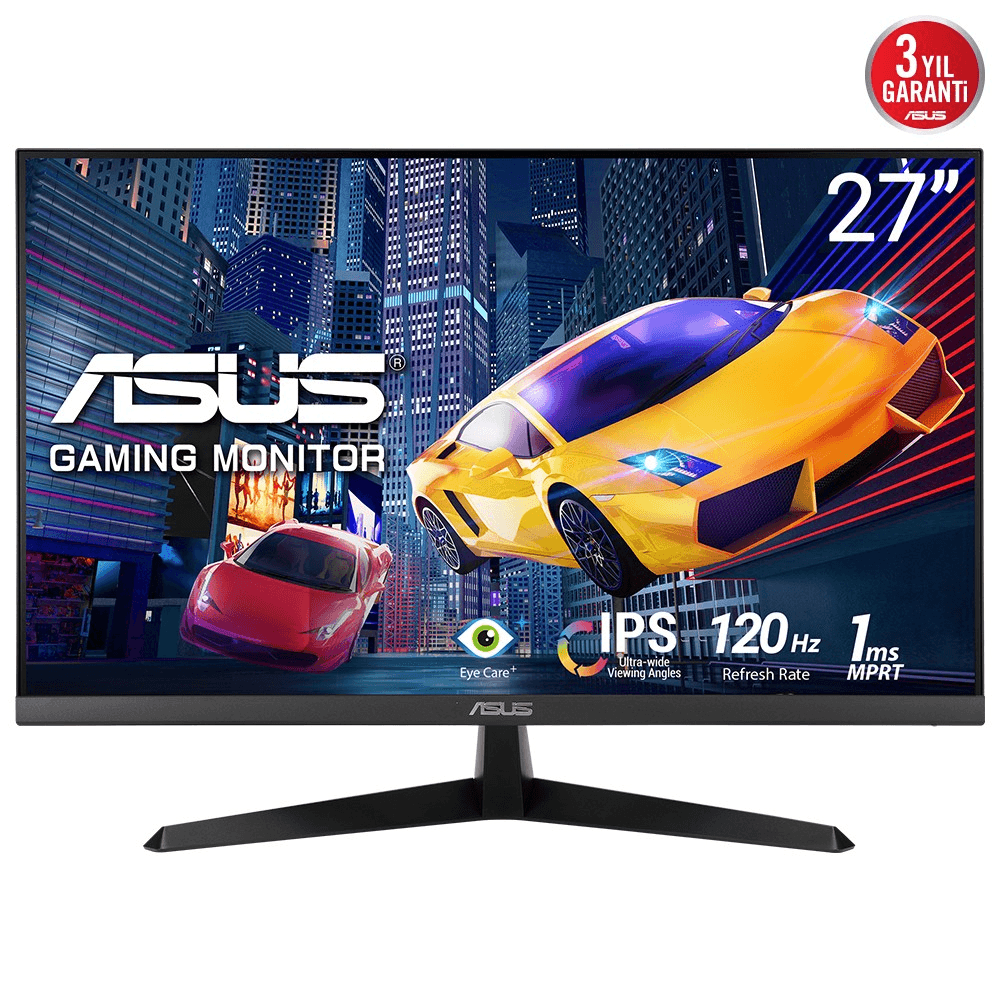 ASUS VY279HGR LCD monitor 68,6 cm (27") 1920 x 1080 px Full HD Čierna