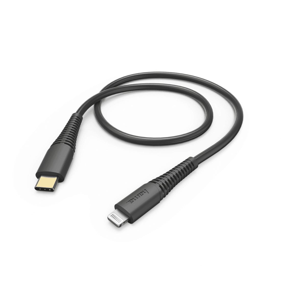 Kábel Hama USB typ C - Apple Lightning 1,5 m čierny