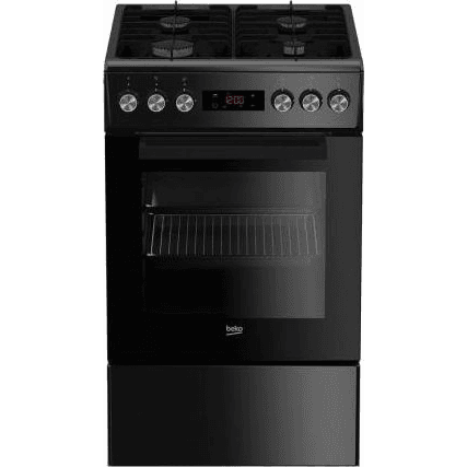 Beko FSE52321DBD prenosný varič Voľne stojaci sporák Elektrický Plynový Čierna