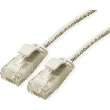 Patchcord Roline U/UTP 6a RJ45 / RJ45 5 m sivý